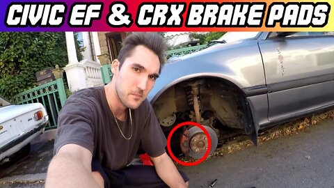 How to Replace Front Brake Pads On Honda Civic EF, CRX & Shuttle
