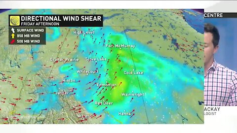 Pacific energy to bring severe storms to Alberta