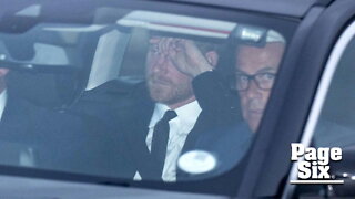 Prince Harry arrives too late to say goodbye to Queen Elizabeth