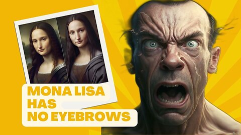 Mona Lisa has no Eyebrows | JessFacts