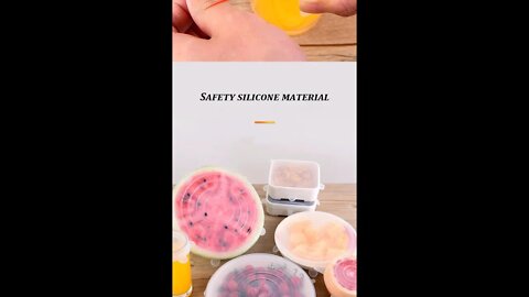 Best silicone food covers | silicone stretch lids | silicone bowl covers #shortsvideo