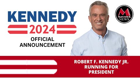 Robert F. Kennedy Jr. LIVE: Announces Presidential Run