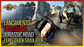 ▶️ ETS2 JURASSIC ROADS NOVO MAPA PARA EURO TRUCK SIMULATOR 2