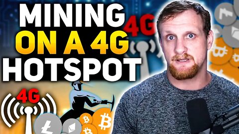 Ethereum Mining on a 4g Hotspot | VLOG