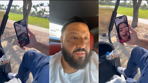 Watch How DJ Khaled Care His Kids Even When He's Gone For Playing