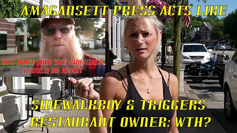 Leprechaun GutterTrash Acts Like SidewalkBoy & Triggers Restaurant Owner!