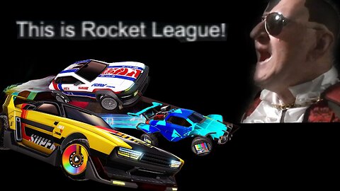 this is rocket league!