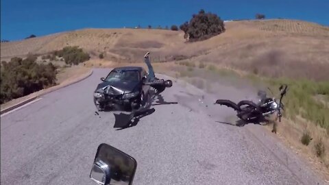 Most dangerous crash you need to see.