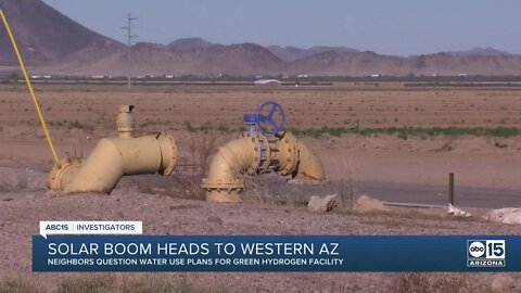 Arizona community worries energy company will hog water supply