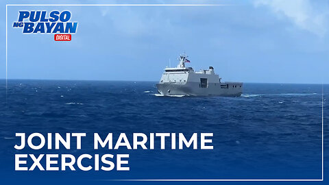 Ika-2 joint maritime exercise ng Pilipinas at Amerika, muling isinagawa sa West PH Sea