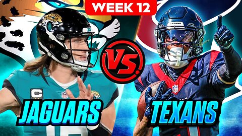 BATTLE IN TEXAS: Jacksonville Jags at Houston Texans Preview & Injury Report News - We Got Juice?