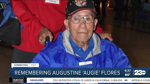 Local World War II Marine Augustine "Augie" Flores passes away at 98