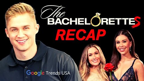 The Bachelorette Recap Beach Bummer | Google Trends USA