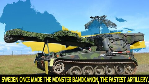 🔴 Shocked World! Sweden once made the Bandkanon, the Unbeatable Fastest Artillery.