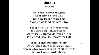 A Reading of "The Box" - A Poem by Carol Mudgett