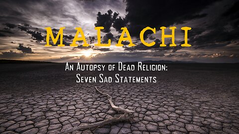 An Autopsy of a Dead Religion: Seven Sad Statements