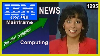 1995 IBM System/390 Mainframe (MVS Client Server Computer, Parallel Sysplex; PC Server 500) vol 4-2