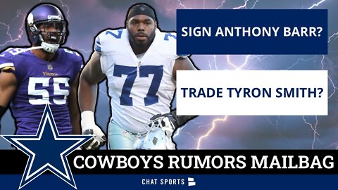 Dallas Cowboys BURNING Questions On Signing Anthony Barr, TY Hilton And Trading Tyron Smith