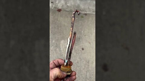 Severely Burned Out Heating Element
