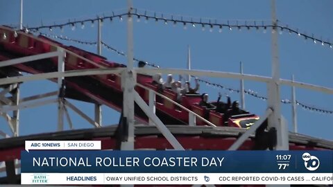 Belmont Park celebrates National Roller Coaster Day