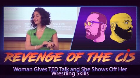 Woman Gives TED Talk and She Shows Off Her Wrestling Skills | ROTC Clip