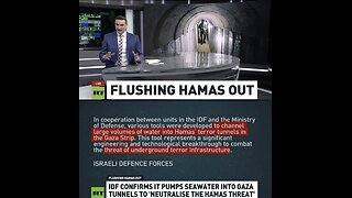 FLOODING (HAMAS) TUNNELS