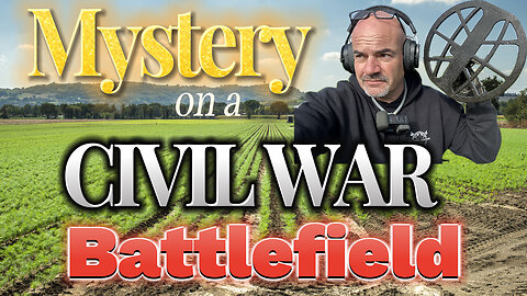 Mystery on a Civil War Battlefield. Metal Detecting finds with the Minelab Manticore. #treasure