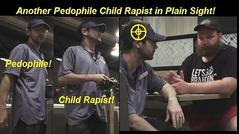 Sick Pedophile Child Rapist Psychopath Caught At Work For 2nd Time...