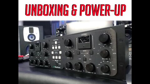 The Most Badass Mix & Mastering Compressor - Unboxing & Power-Up