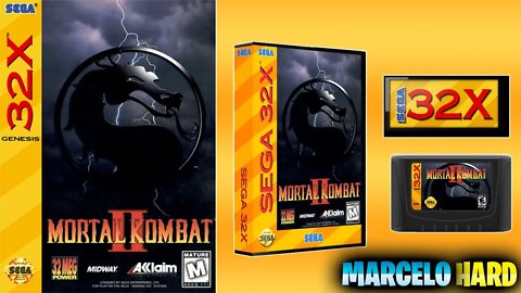 Mortal Kombat II - Sega 32x (Demo 1 Minute)