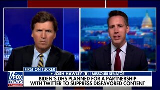 Sen Josh Hawley Exposes Leaked Memos About Biden's Ministry Of Truth