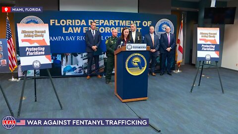 🇺🇸 Florida - AG Ashley Moody announces major victory against fentanyl trafficking (Oct 12, 2022)