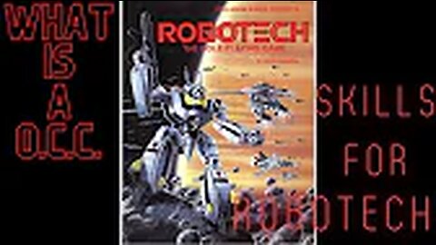 Robotech O.C.C. and Skills