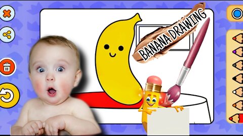 How to draw a banana 🍌| easy step by step banana drawings|#drawingboy