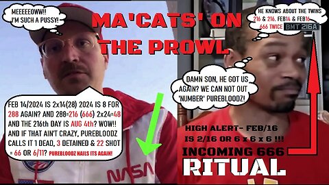 NEWSBREAK- MAGAT ALERT! MA'CAT'S ON THE PROWL WITH BACK TO BACK 216's (666s) RITUAL DATE ON DECK! NAILED 3x22=66 FOR 6/11. 3 DETAINED, 22 SHOT, 1 DEAD. PROPHETIC WILL EXPLAIN IN FUTURE EPIC DECODE.