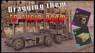 Dragging the enemy to their death | Crossout