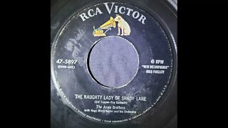 The Ames Brothers, Hugo Winterhalter and His Orchestra – The Naughty Lady of Shady Lane
