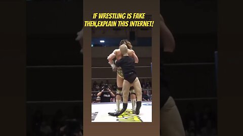 IF WRESTLING IS FAKE, EXPLAIN THIS!