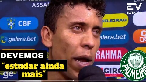 Palmeiras deve "estudar ainda mais" o Atlético-MG após empate diz" Marcos Rocha" #palmeiras