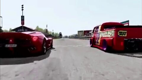 GUIGAMES - Kombi Tunada versus Ferrari em Monza