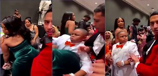 Kid Social Media Star Horrified After Watching A Fan Grind On His Mother!