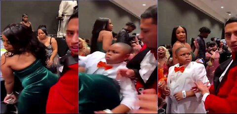 Kid Social Media Star Horrified After Watching A Fan Grind On His Mother!