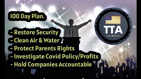 TTA News Broadcast - My 100 Day Plan For Kalamazoo Will Restore Security and Eliminate Corruption!