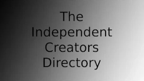 Independent Creator Directory Update