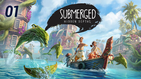 INÍCIO DE SUBMERGED HIDDEN DEPTHS GAMEPLAY / RUÍNAS SUBMERSAS DE UM MUNDO DESLUMBRA