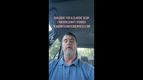 DIALOGUE FOR A CLASSIC SCAM CYBERSECURITY STORIES TEXASINTEGRATEDSERVICES.COM