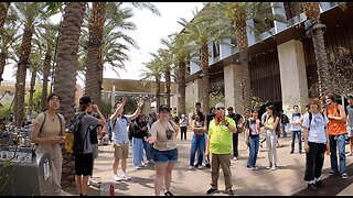 Arizona State University: Bible-Wielding Hypocrites Hate My Sign & Argue With Me, Helping Me Draw A Large Crowd, Contending With Skeptics, Atheists, Hypocrites & Muslims, A Spectacular Four Hour Day of Preaching!!! (Tuesday's Preaching)
