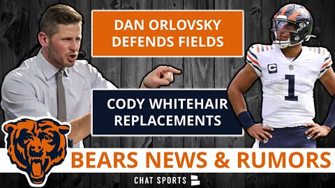 Chicago Bears News & Rumors: Dan Orlovsky Defends Justin Fields + Top Cody Whitehair Replacements