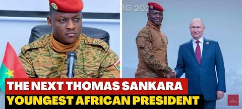 First youngest president of African captain Traore