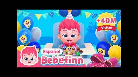 Feliz Cumpleaños🎂 | Canción de Cumpleaños | Canciones Infantiles | Bebefinn en español